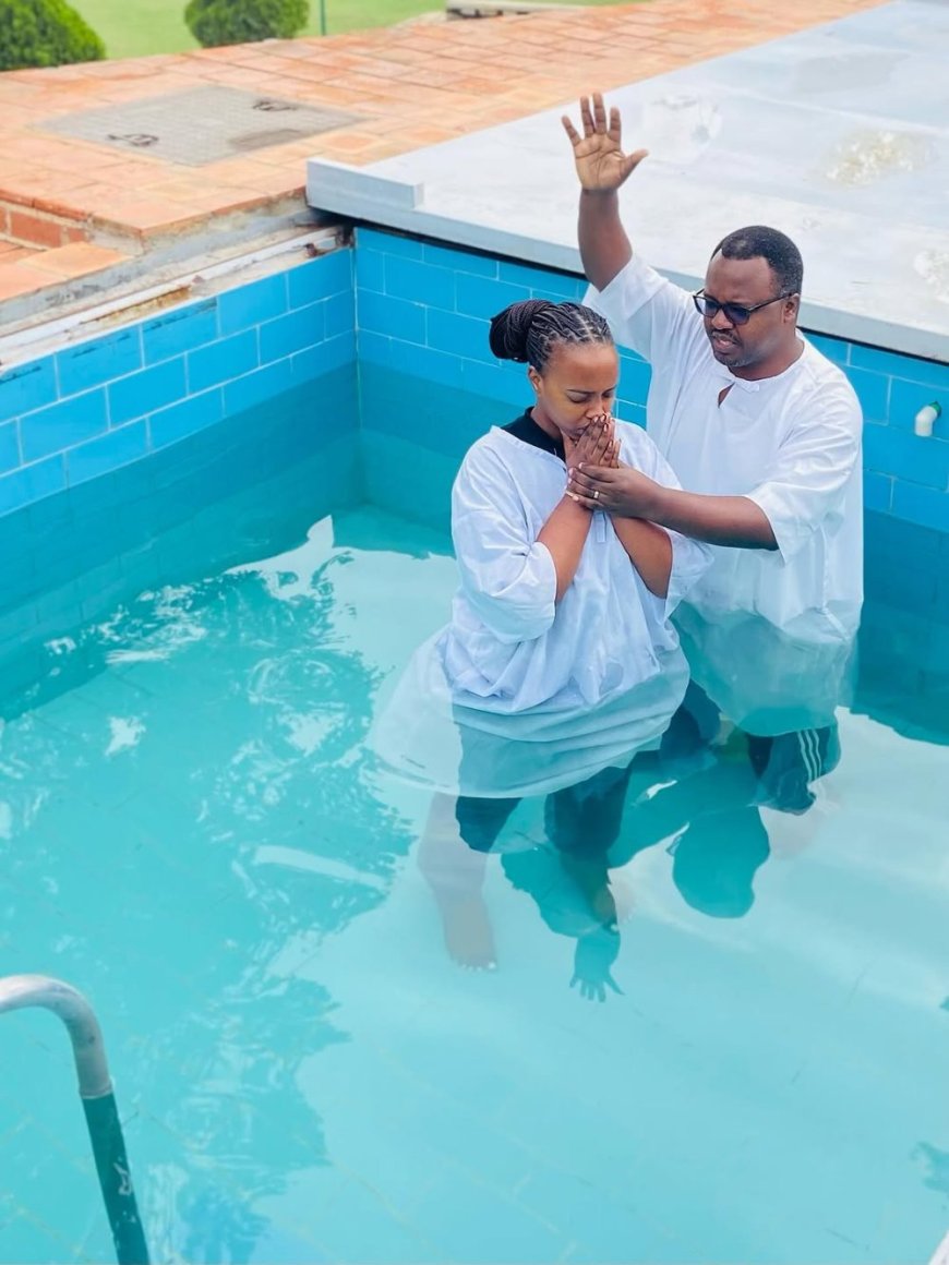 VIDEO:Kwizera Emelyne ‘Ishanga’ yabatijwe: “Nari ikivume, nari uwo gupfa, ariko ...”