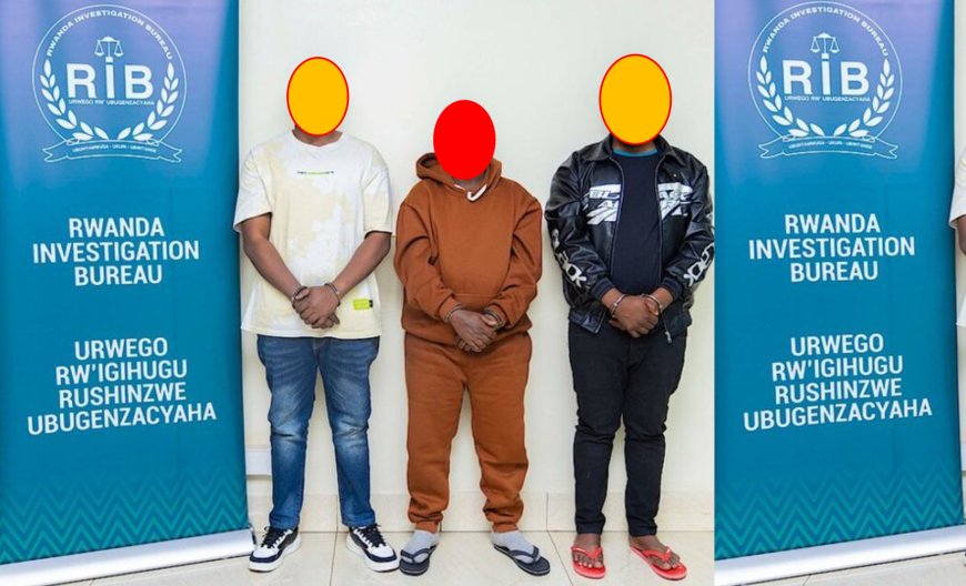 RIB yafashe abagabo 3 bakekwaho kwiba akayabo sitasiyo za esense-Uko ubujura bwakorwaga