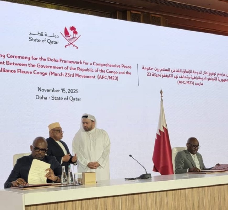 AFC/M23 yaba igiye gusubiza DRC uduce twose yafashe hashingiwe ku masezerano y’Amahame Shingiro yasinyeho...