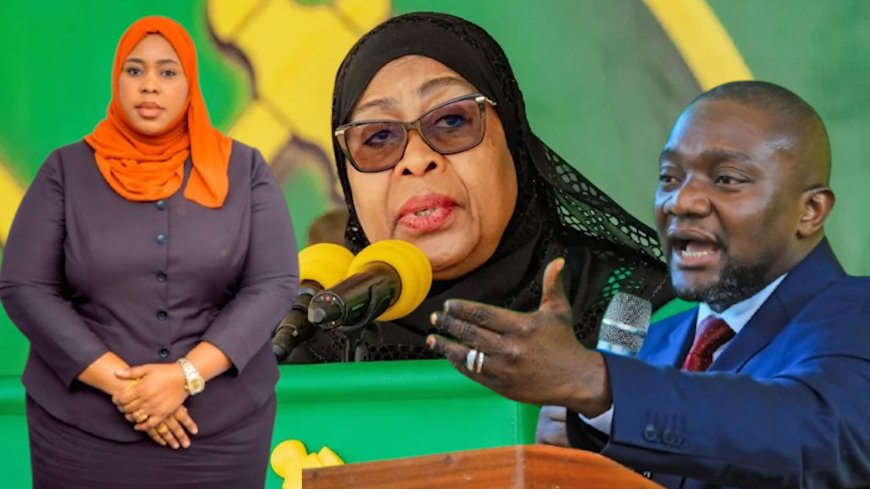 Perezida Samia yashyize umukobwa we n’umukwe we muri guverinoma nshya