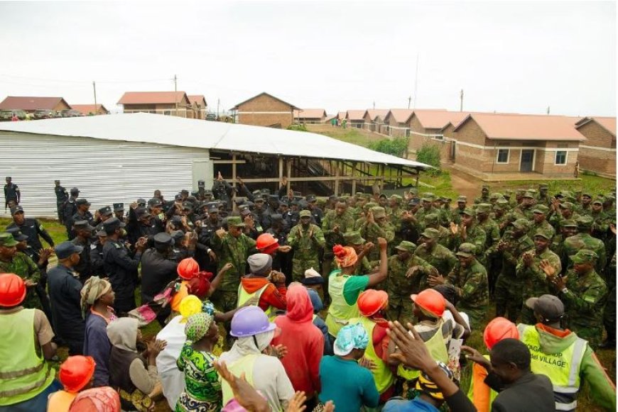 Gakenke: Police and RDF Planted 2,000 Agroforestry Trees to Support Community Welfare