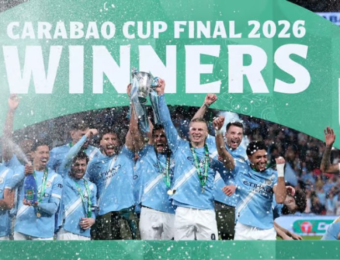 Manchester City beat Arsenal to win Carabao Cup final thanks to Nico O’Reilly goals