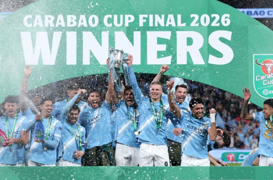 Manchester City beat Arsenal to win Carabao Cup final thanks to Nico O’Reilly goals