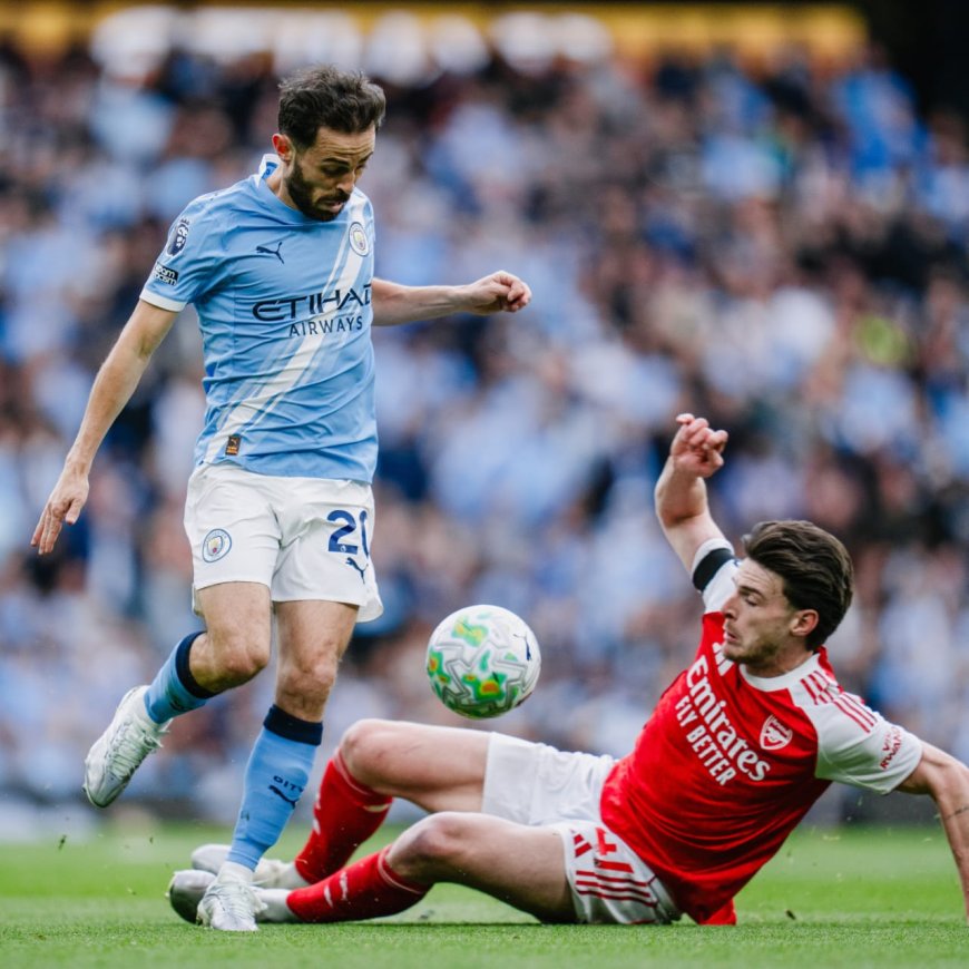 City Turns Up the Heat: Man City Edge Arsenal 2–1 in Title Race Thriller