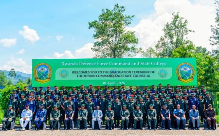 Rwanda’s Senior Officers Complete Advanced Military Leadership Course