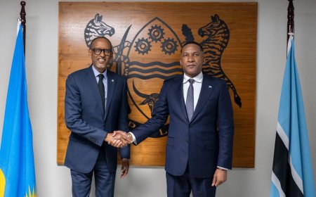 Rwanda and Botswana Sign Landmark Agreements to Deepen Economic and Social Cooperation