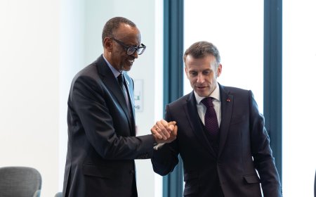 Kagame in Nairobi for Landmark Africa–France Summit on AI, Trade and Shared Growth