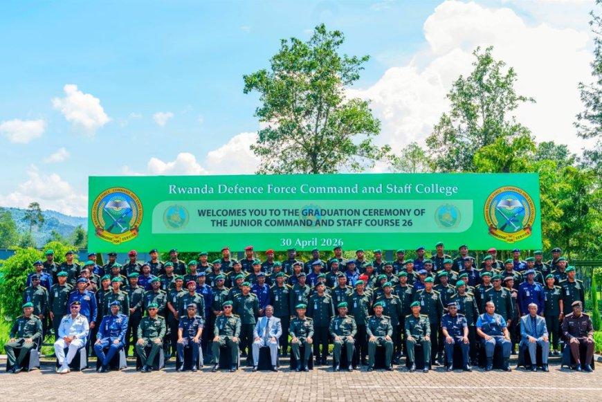 Rwanda’s Senior Officers Complete Advanced Military Leadership Course