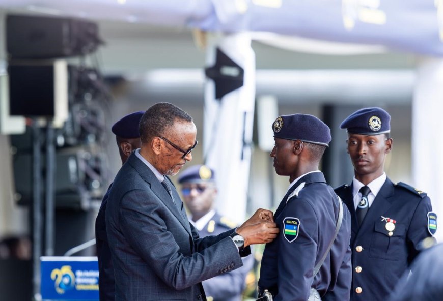 President Kagame Commends Rwanda National Police for 25 Years of Dedication and Public Safety