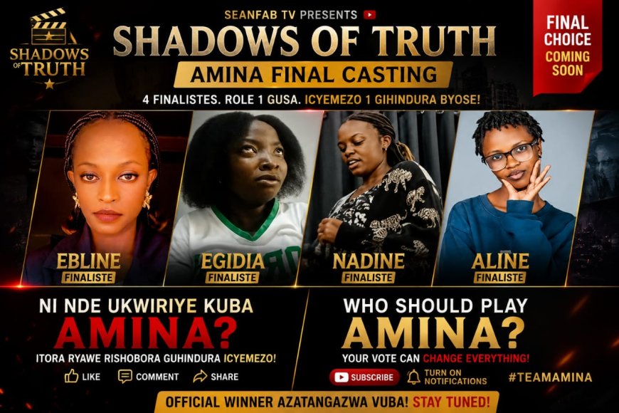 Who Will Become Amina? Intense Competition Among Four Finalists Reaches Its Climax in Shadows of Truth